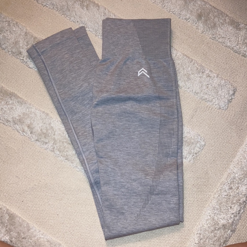 Oner Active Gray Seamless High-Waist Leggings